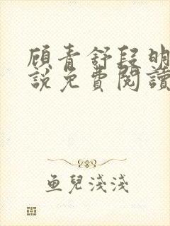 顾青舒段明逸小说免费阅读最新章节