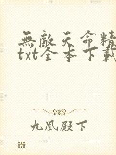 无敌天命精校版txt全本下载