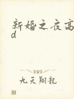 新婚之夜高潮hd