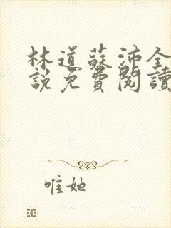 林道苏沛全的小说免费阅读笔趣阁