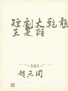 短剧大乾憨婿男主是谁