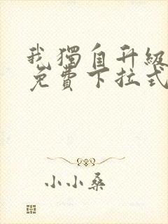 我独自升级漫画免费下拉式土豪漫画