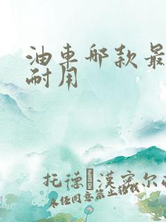 油车哪款最省油耐用