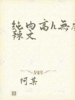 纯肉高h无剧情辣文