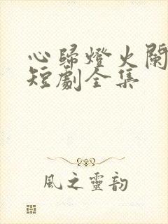 心归灯火阑珊处短剧全集