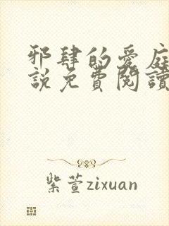 邪肆的爱庭妍小说免费阅读