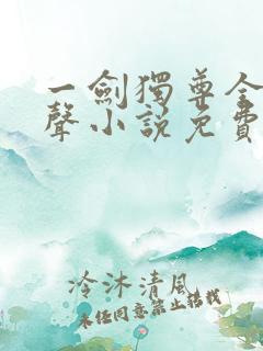 一剑独尊全集有声小说免费听