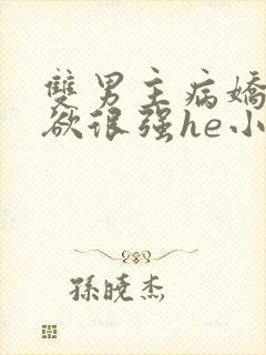 双男主病娇占有欲很强he小说