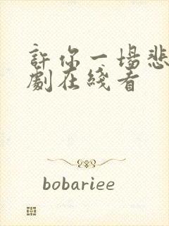 许你一场悲欢短剧在线看