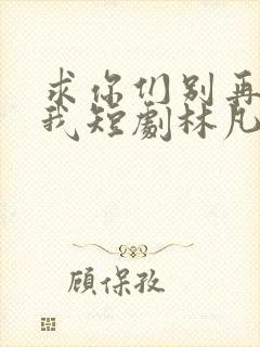 求你们别再说爱我短剧林凡