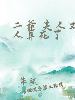 二爷 夫人又把人算死了