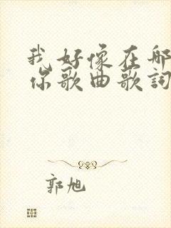 我好像在哪见过你歌曲歌词