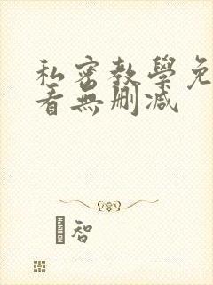 私密教学免费观看无删减