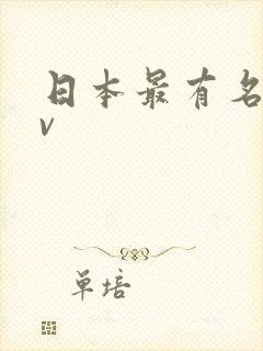 日本最有名的av