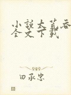 小说太荒吞天诀全文下载