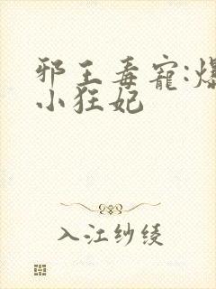 邪王毒宠:爆萌小狂妃