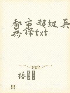 都市超级兵王李无锋txt