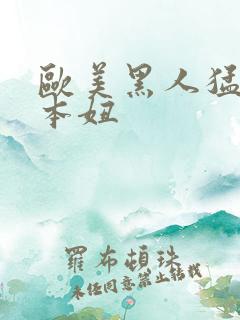 欧美黑人猛操日本妞