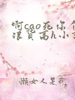 啊cao死你个浪货高h小说