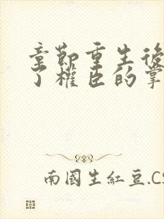 章节重生后我成了权臣的掌中娇