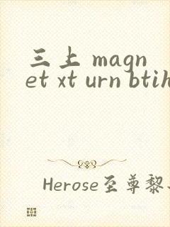 三上 magnet xt urn btih