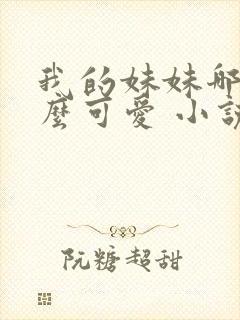 我的妹妹哪有这么可爱 小说