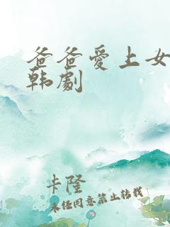 爸爸爱上女儿 韩剧