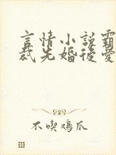 言情小说霸道总裁先婚后爱