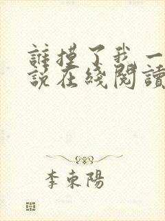 谁摸了我一下小说在线阅读