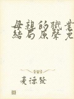 母亲的职业韩剧结局原声免费