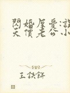 闪婚厚爱:误惹天价老公小说