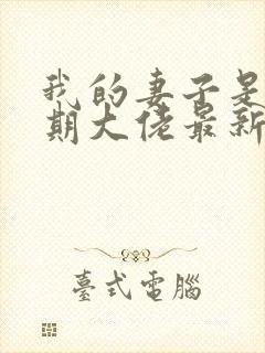 我的妻子是大乘期大佬最新下载