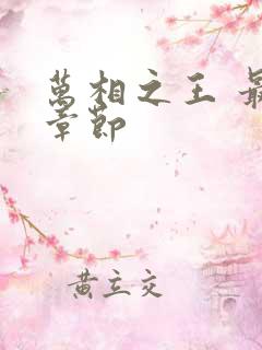 万相之王 最新章节