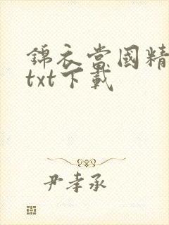 锦衣当国精校版txt下载