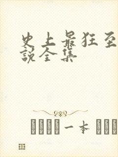 史上最狂至尊小说全集