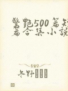 惊艳500篇短篇合集小说txt下载