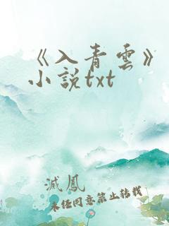 《入青云》原著小说txt