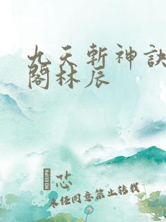 九天斩神诀笔趣阁林辰