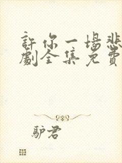 许你一场悲欢短剧全集免费