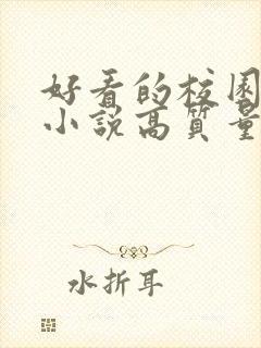 好看的校园言情小说高质量文笔好