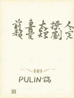 前妻太撩人容总超爱短剧完整版免费观看