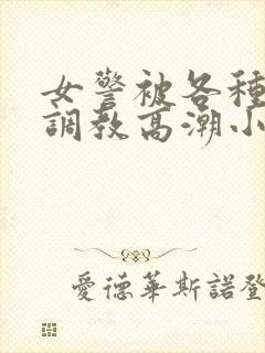 女警被各种刑具调教高潮小说