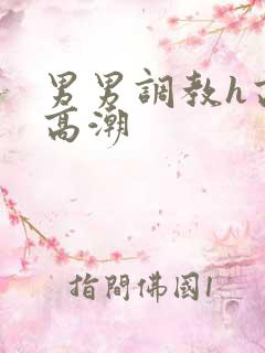 男男调教h高h高潮