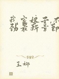 我家娘子,不对劲最新章节无弹窗