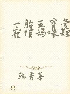 一胎五宝爹地甜宠俏妈咪短剧
