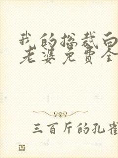 我的总裁白富美老婆免费全本阅读