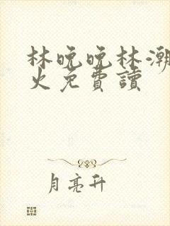 林晚晚林潮生野火免费读