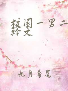 校园一男二女高干文