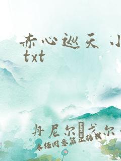 赤心巡天 小说 txt