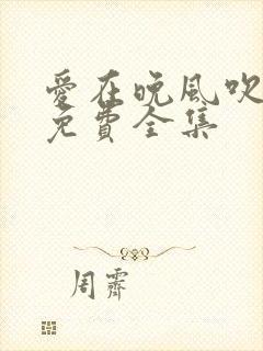 爱在晚风吹短剧免费全集